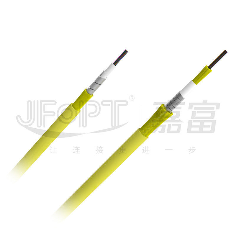 Gepantserde trunk jumper 12-kern single mode G657A1/G657A2 Standard verlies/laag verlies