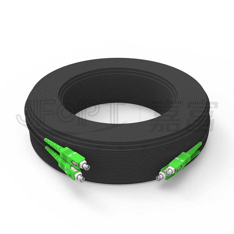 FRP-versterkte zelfdragende strak gebufferde glasvezelkabel SC-SC Single Core G657A1/A2