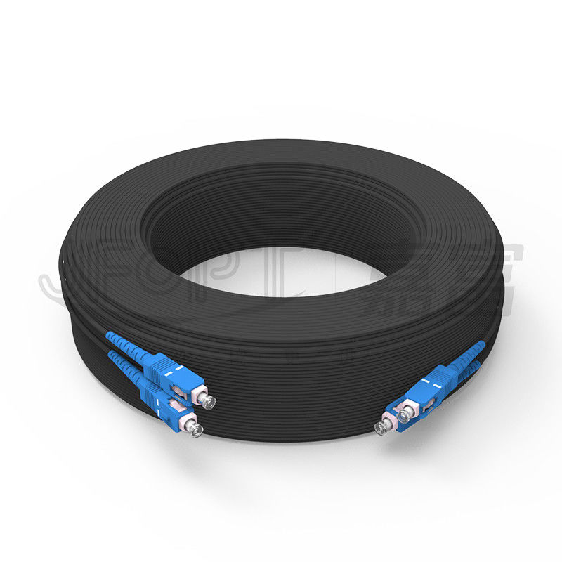 FRP-versterkte zelfdragende strak gebufferde glasvezelkabel SC-SC Single Core G657A1/A2