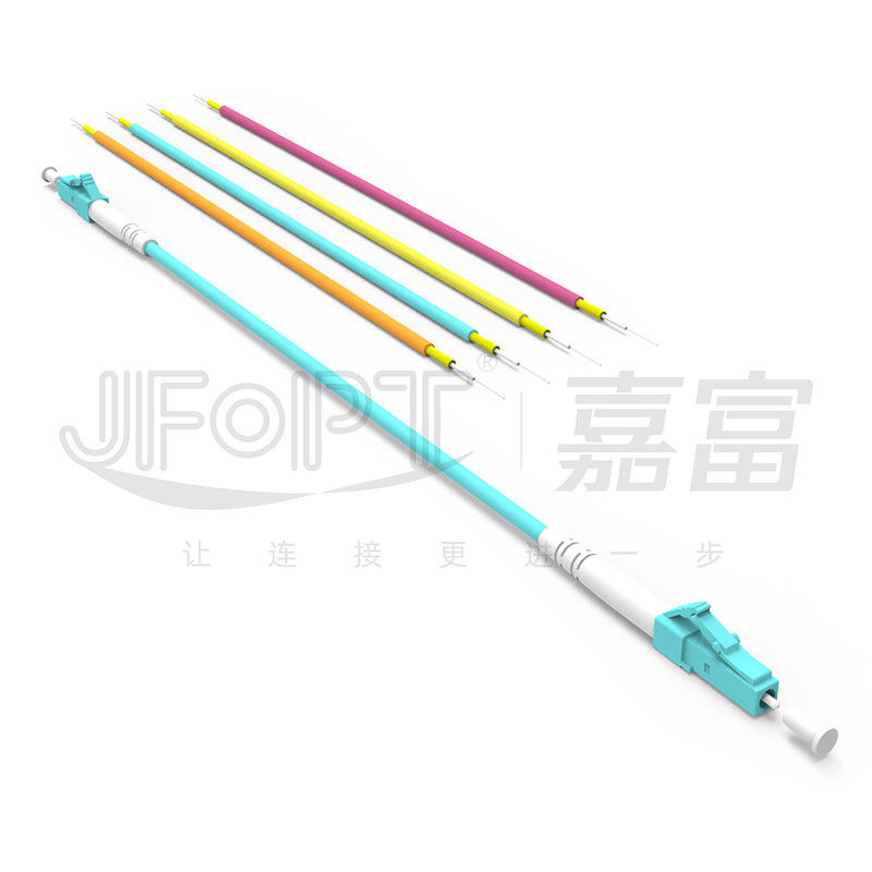 Multi-Mode 2.0mm LC/APC SX Fiber Optic Patch Cord voor hogesnelheidsgegevensoverdracht