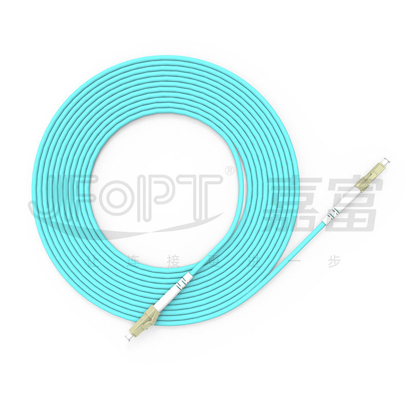 Multi-Mode 2.0mm LC/APC SX Fiber Optic Patch Cord voor hogesnelheidsgegevensoverdracht