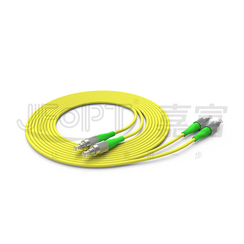 FC Connector Single Mode Fiber Jumpers Voor Metalen Terminal Box Met Buckle Lock OEM