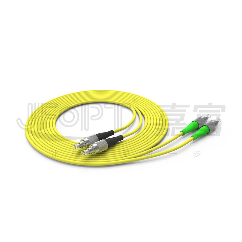 FC Connector Single Mode Fiber Jumpers Voor Metalen Terminal Box Met Buckle Lock OEM