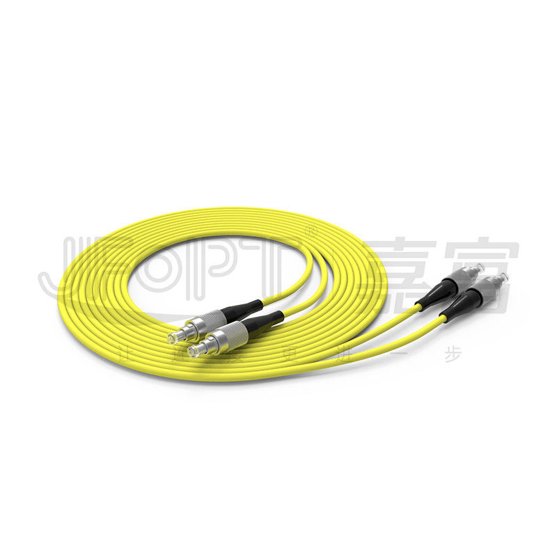 FC Connector Single Mode Fiber Jumpers Voor Metalen Terminal Box Met Buckle Lock OEM