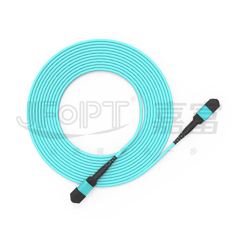 10 Gigabits MPO patch cord Fast Connection voor optische signaalverbinding in de computerruimte