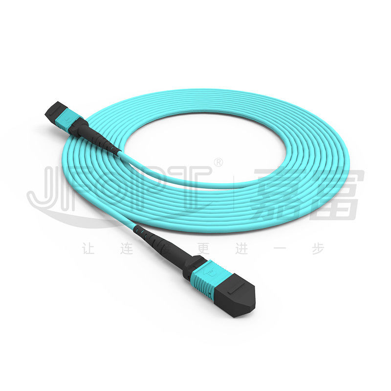 10 Gigabits MPO patch cord Fast Connection voor optische signaalverbinding in de computerruimte