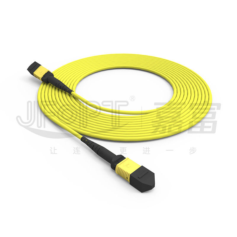 10 Gigabits MPO patch cord Fast Connection voor optische signaalverbinding in de computerruimte