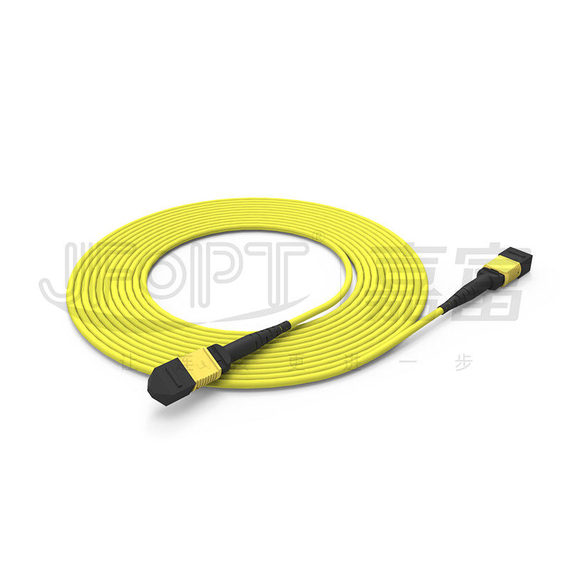 12 Core MPO Trunk Cable LSZH 2.0mm/3.0mm laagverlies Single-Tube Mini Cable MPO Patch Cord