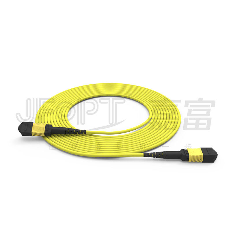 12 Core MPO Trunk Cable LSZH 2.0mm/3.0mm laagverlies Single-Tube Mini Cable MPO Patch Cord