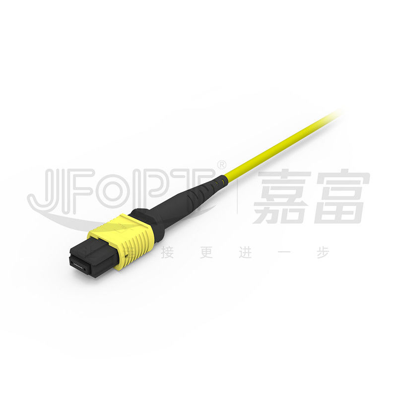 12 Core MPO Trunk Cable LSZH 2.0mm/3.0mm laagverlies Single-Tube Mini Cable MPO Patch Cord