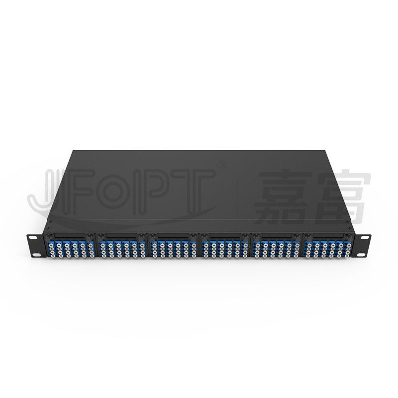 1U MPO-LC G657A1 144 Core Density High Density Junction Box met LC-adapter koudgewalst staal chassis